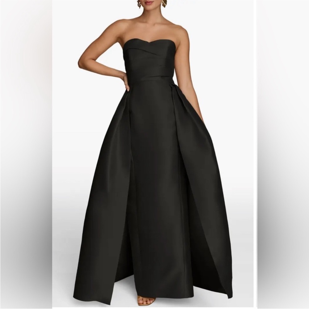 Donna Karan New York Strapless Gown black, SIZE 6